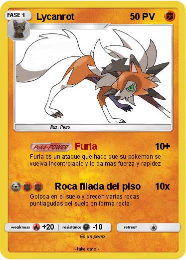 Pokemon Lycanrot