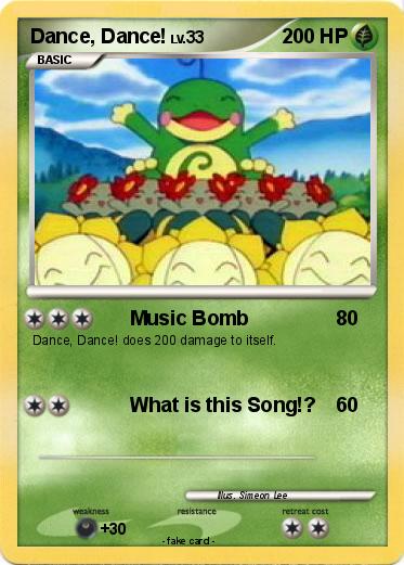 Pokemon Dance, Dance!