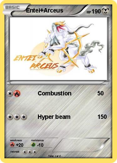 Pokemon Entei+Arceus