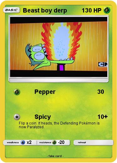 Pokemon Beast boy derp
