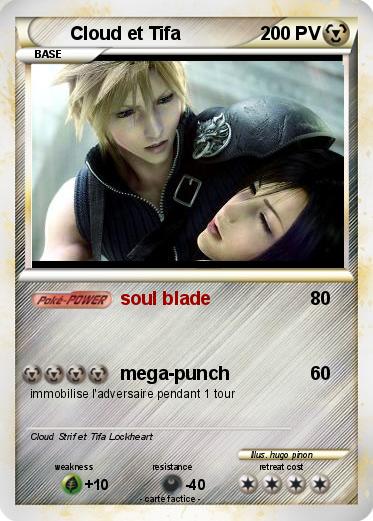 Pokemon Cloud et Tifa