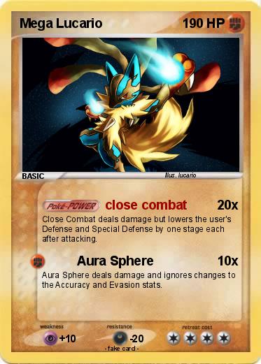 Pokemon Mega Lucario