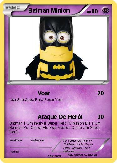 Pokemon Batman Minion
