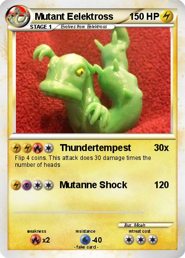 Pokemon Mutant Eelektross