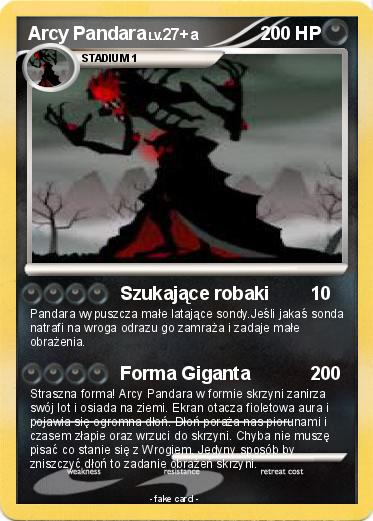 Pokemon Arcy Pandara