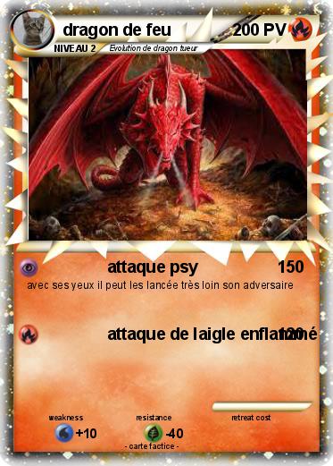 Pokemon dragon de feu