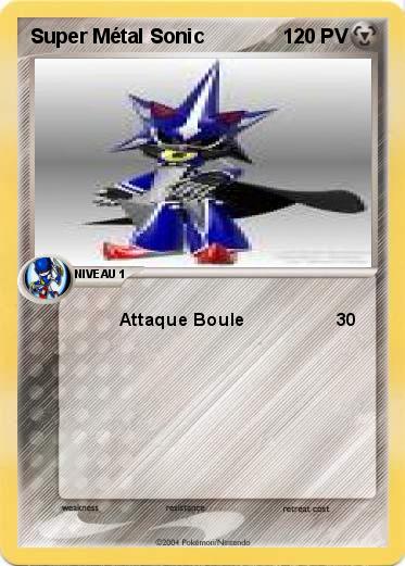 Pokemon Super Métal Sonic