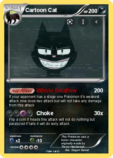 Pokemon Cartoon Cat