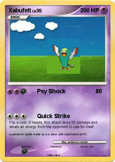 Pokemon Xabufett