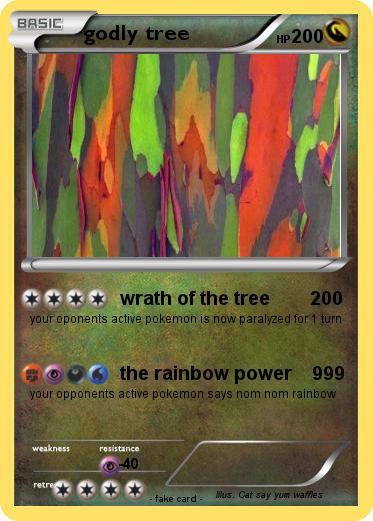 Pokemon godly tree