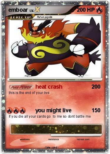 Pokemon emboar