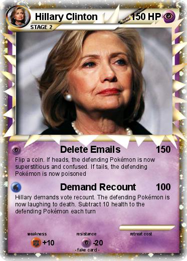 Pokemon Hillary Clinton