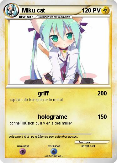 Pokemon Miku cat