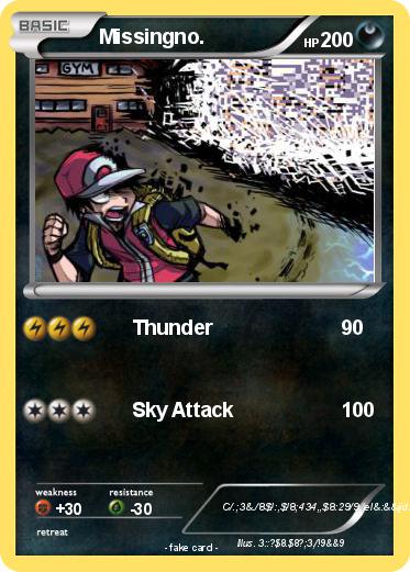 Pokemon Missingno.