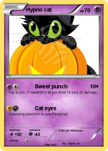 Pokemon Hypno cat