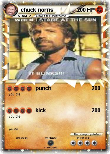 Pokemon chuck norris