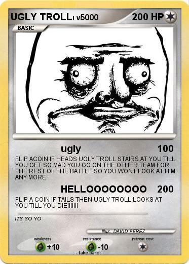 Pokemon UGLY TROLL