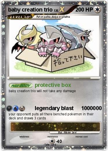 Pokemon baby creation trio