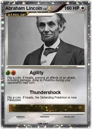 Pokemon Abraham Lincoln