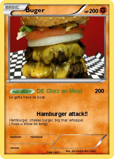 Pokemon Buger