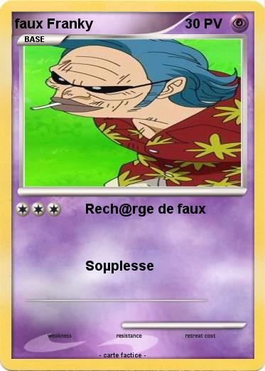 Pokemon faux Franky