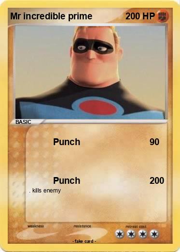 Pokemon Mr incredible prime