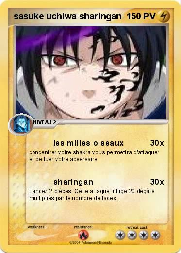 Pokemon sasuke uchiwa sharingan