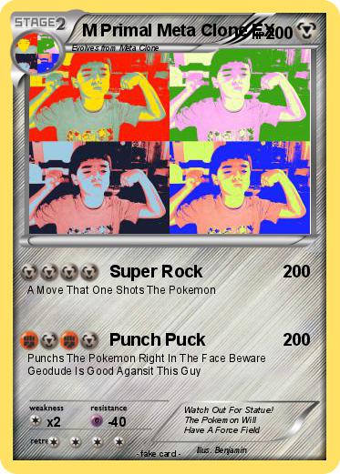 Pokemon M Primal Meta Clone EX