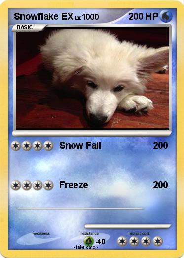 Pokemon Snowflake EX