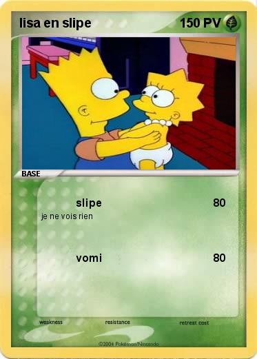 Pokemon lisa en slipe