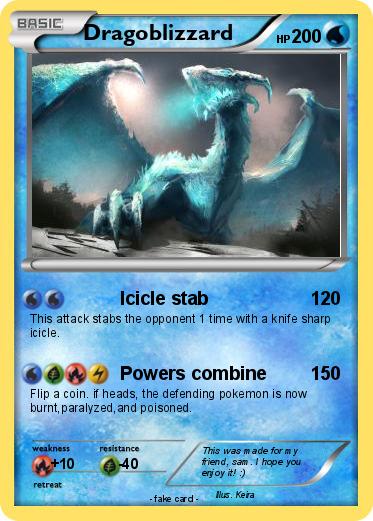 Pokemon Dragoblizzard