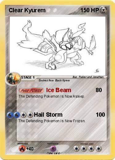 Pokemon Clear Kyurem