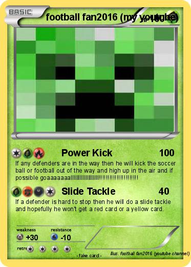 Pokemon football fan2016 (my youtube)