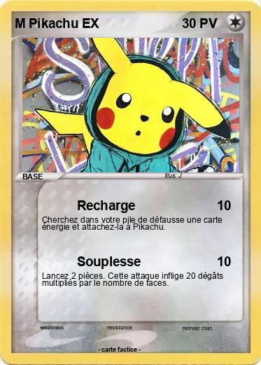 Pokemon M Pikachu EX