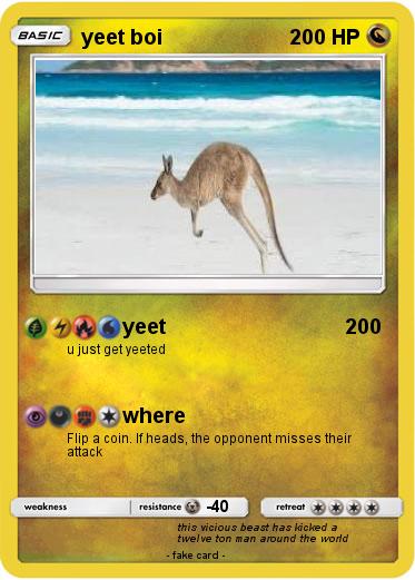 Pokemon yeet boi