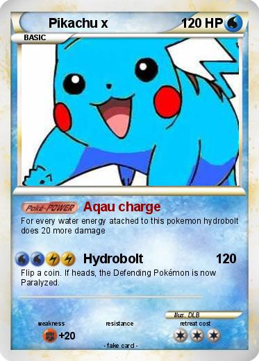 Pokemon Pikachu x