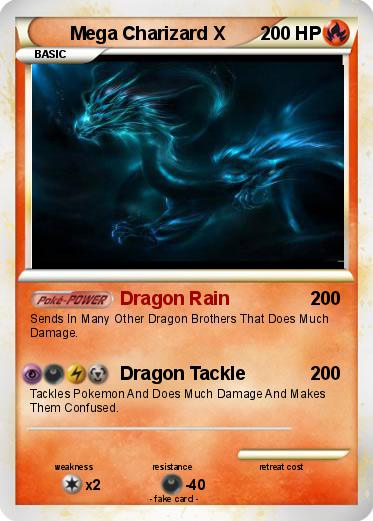 Pokemon Mega Charizard X