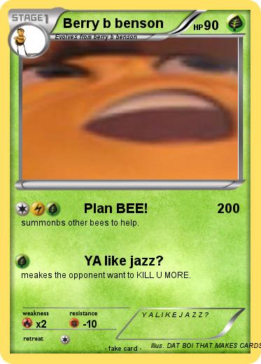 Pokemon Berry b benson