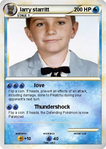 Pokemon larry starritt