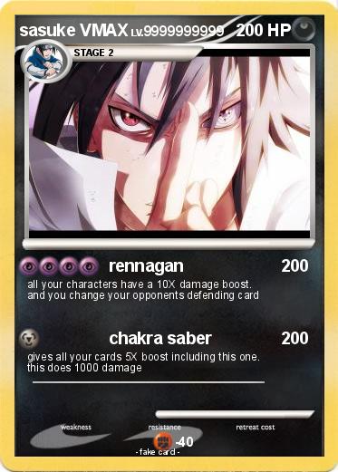 Pokemon sasuke VMAX