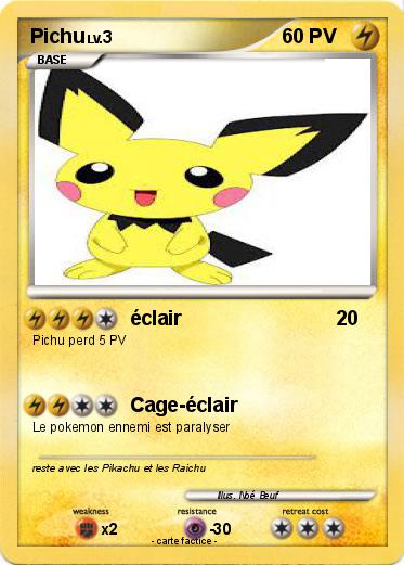 Pokemon Pichu