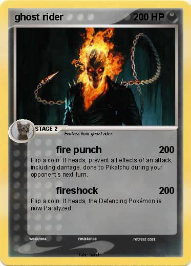 Pokemon ghost rider