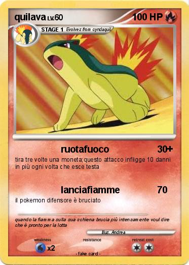 Pokemon quilava