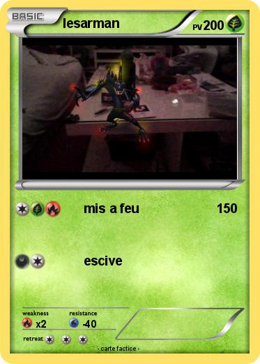 Pokemon lesarman