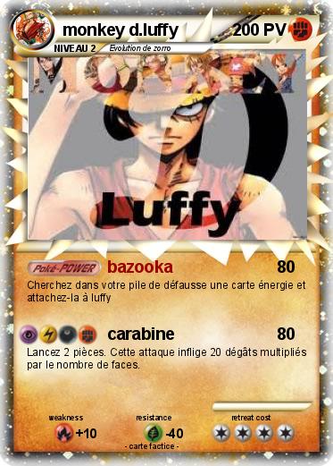 Pokemon monkey d.luffy