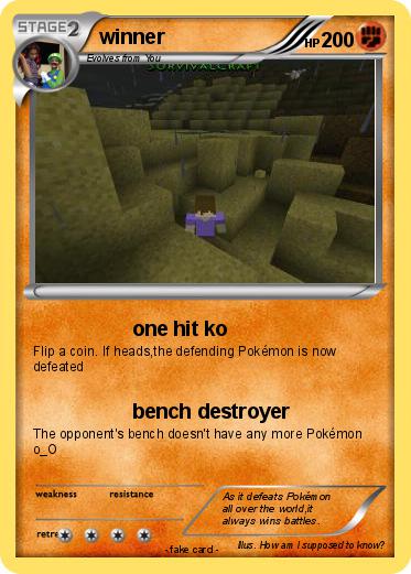 Pokemon winner