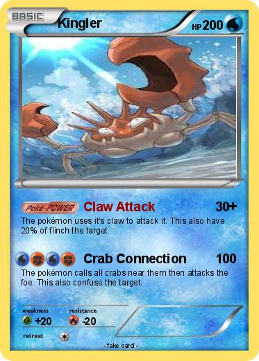 Pokemon Kingler