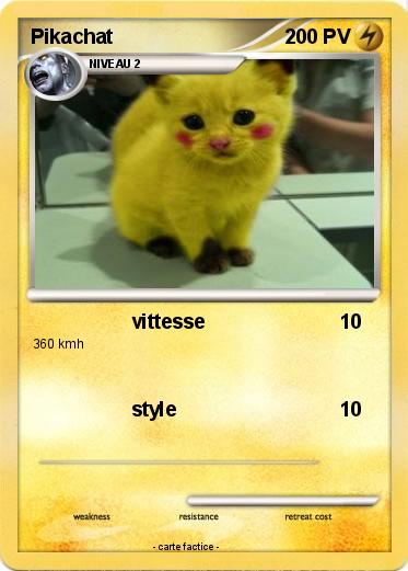Pokemon Pikachat