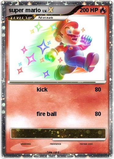 Pokemon super mario