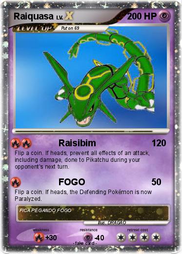 Pokemon Raiquasa